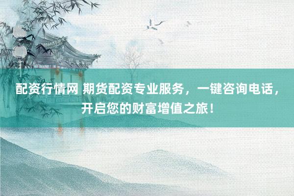 配资行情网 期货配资专业服务，一键咨询电话，开启您的财富增值之旅！