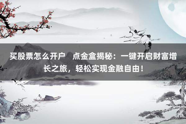 买股票怎么开户   点金盒揭秘：一键开启财富增长之旅，轻松实现金融自由！